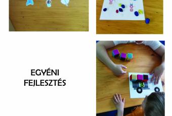 Támogatás komplex felmérésekre,a gyerekek egyéni és kiscsoportos fejlesztésére valamint szakmai képzésre