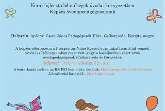 Korai fejlesztő lehetőségek óvodai környezetben